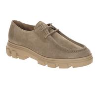 Schnürschuh PAUL GREEN "Paul Green Halbschuhe Veloursleder", Damen, Gr. 42, braun (antelope), Veloursleder, casual, Schuhe (81800418-42) antelope