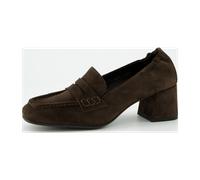 Pumps PAUL GREEN "Paul Green Pumps Veloursleder", Damen, Gr. 39, braun (mocca), Veloursleder, Schuhe Pumps (15500610-39) mocca