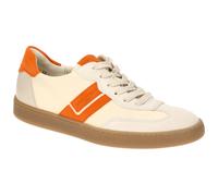 Paul Green Schuhe Snaeker grau beige Velour 5437 - Größe 39
