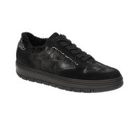 Paul Green Schuhe Sneaker schwarz Schimmer Warmfutter 5369 für Damen, schwarz, Größe 41 EU / 7,5 UK