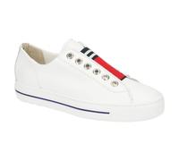 Paul Green Damen SUPER Soft Frauen Slipper,Weiß/Rot (White.RED),43 EU / 9 UK