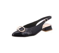 Paul Green Sling Pumps blau Lack 6091 für Damen, schwarz, Größe 37 EU / 4 UK