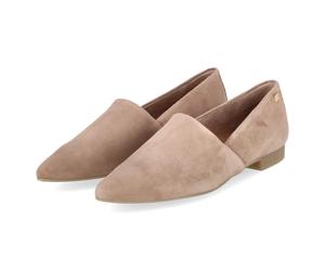 Paul Green Slipper - Gr. 38 - Braun - Rauleder