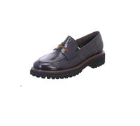 Slipper PAUL GREEN "Paul Green Slipper Leder", Damen, Gr. 40,5, schwarz (schwarz lack), Leder, Schuhe Slipper (36662765-40,5)