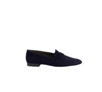 Paul Green Slipper & Mokassin 1132-017, Rauleder, Blau, Damen EU 6/39