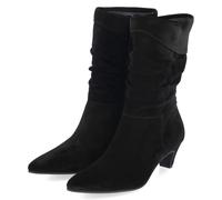 Paul Green Slouchy Boot Stiefeletten Schwarz - Gr. 38 - Echt Leder