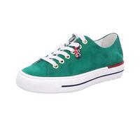 Paul Green Sneaker 4760-065, Rauleder, Grün, Damen EU 4/37