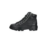 Paul Green Damen Hightop-Sneaker, Frauen High-Top Sneaker,schnürschuhe,schnürstiefeletten,mid Cut,Halbschuhe,Sportschuhe,Schwarz (Black),38 EU / 5 UK