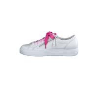 paul green Glattleder Sneaker, weiß, 38.5 Weiß/ Pink