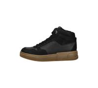 Paul Green Damen Hightop-Pauls mit Wechselfußbett, Frauen High-Top Sneaker,Warm gefüttert,schnürer,schnürstiefeletten,Schwarz (Black),38.5 EU / 5.5 UK