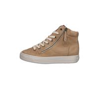 Sneaker PAUL GREEN "Paul Green Sneaker Nubukleder", Damen, Gr. 36, braun (hellbraun), Nubukleder, Schuhe Sneaker (55547909-36) hellbraun