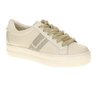 Paul Green Sneaker Schuhe beige gold Glitter 5430 - Größe 42.5