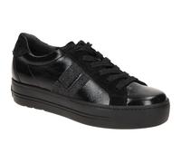 Paul Green Sneaker Schuhe schwarz Lack Glitter 5430 - Größe 38.5