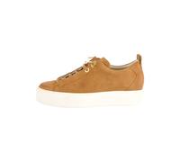 Paul Green Damen Low-Top Sneaker - Turnschuhe mit Komfort-Eva-Sohle - Damenschuhe - Alltag & Büro Sneaker Damen - Mittelbraun 34x