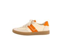 Paul Green Damen Schnürhalbschuh in beige-Kombi - Gr. 40