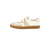 Sneaker PAUL GREEN "Paul Green Sneaker Veloursleder/Textil", Damen, Gr. 37, weiß kombi, Textil, Veloursleder, Schuhe Sneaker (29246537-37) weiß kombi