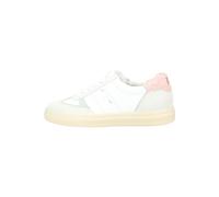 Sneaker PAUL GREEN "Paul Green Sneaker Veloursleder", Damen, Gr. 40,5, weiß, Veloursleder, Schuhe Sneaker (96505414-40,5) weiß