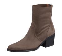 Stiefelette PAUL GREEN "Paul Green Stiefelette Veloursleder", Damen, Gr. 40,5, erde, Veloursleder, Schuhe Stiefelette (25590755-40,5) erde