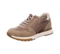 Paul Green Damen SUPER SOFT Sneaker mit Wechselfußbett, Frauen Bequemschuhe,Wechselfußbett,Strassenschuhe,Beige Metallic (GRAIN/Grunge),39 EU / 6 UK