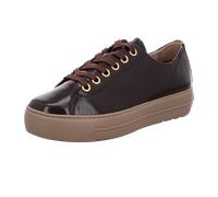 Paul Green Damen, Frauen Low-Top Sneaker,Sportschuhe,Freizeitschuhe,Turnschuhe,Laufschuhe,schnürschuhe,schnürer,Braun (Calf/Moro),39 EU / 6 UK