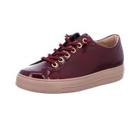 Sneaker PAUL GREEN "Paul Green Sneaker Leder", Damen, Gr. 37, rot lack, Leder, casual, Schuhe (13345305-37) rot lack