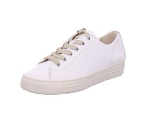 Paul Green Sportliche Schnürschuhe für Damen, weiß, Größe 40 ½ EU / 7 UK