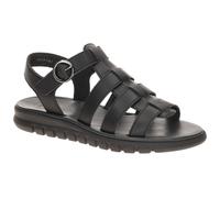 Paul Green Steg Sandalen schwarz Römer 6204 - Größe 42.5