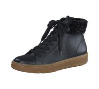 Paul Green Damen Hightop-Pauls mit Relax-Weite und Wechselfußbett, Frauen Low-Top Sneaker,Warm gefüttert,straßenschuhe,Schwarz (Black),37.5 EU / 4.5 UK
