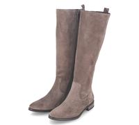 Stiefel PAUL GREEN "Paul Green Stiefel Veloursleder", Damen, Gr. 37,5, braun, Veloursleder, casual, Schuhe (37342032-37,5) braun