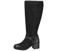 Paul Green Stiefel 8196-016, Rauleder, Schwarz, Damen EU 6,5/40