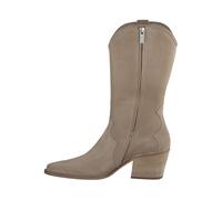 Stiefel PAUL GREEN "Paul Green Stiefel Veloursleder", Damen, Gr. 37,5, beige, Veloursleder, Schuhe Stiefel (15399647-37,5)