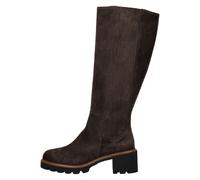 Stiefel PAUL GREEN "Paul Green Stiefel Veloursleder", Damen, Gr. 38,5, braun (mocca), Veloursleder, Schuhe Stiefel (87308222-38,5) mocca