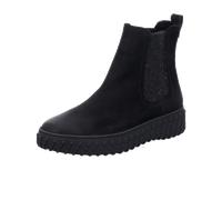 Stiefelette PAUL GREEN "Paul Green Stiefelette Nubukleder/Textil", Damen, Gr. 39, schwarz, Nubukleder, Textil, casual, Schuhe (68277943-39) schwarz