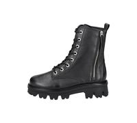 Paul Green Damen Bootie, Frauen Combat Boots,uebergangsschuhe,uebergangsstiefel,schnürstiefel,Stiefel,Bootee,Booties,Schwarz (Black),38 EU / 5 UK