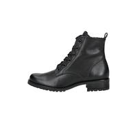 Schnürstiefelette PAUL GREEN "Paul Green Stiefelette Glattleder", Damen, Gr. 38,5, schwarz, Glattleder, Schuhe Schnürstiefelette (19828742-38,5) schwarz