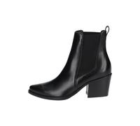 Stiefelette PAUL GREEN "Paul Green Stiefelette Glattleder", Damen, Gr. 40,5, schwarz, Glattleder, Schuhe Stiefelette (13981734-40,5) schwarz