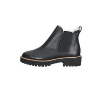 Paul Green Damen Chelsea-Boots mit Merino-Warmfutter, Frauen Chelsea Boots,Warm gefüttert,kurzstiefel,uebergangsschuhe,Schwarz (BLACK),40.5 EU / 7 UK