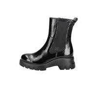 Paul Green Stiefelette Leder Schwarz Lack - 38,5