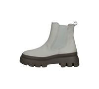 Paul Green Stiefelette Leder/Textil Hellgrau - 38