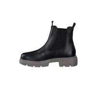 Paul Green Stiefelette Leder/Textil Schwarz/Grün - 37,5