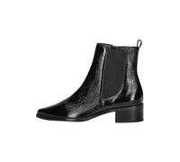 Paul Green Stiefelette Leder/Textil Schwarz Lack - 38,5