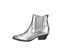 Paul Green Stiefelette Nappaleder Metallic Silver - 38