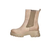 Paul Green Stiefelette Nubukleder/Textil Beige - 38,5