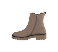 Paul Green Stiefelette Nubukleder/Textil Hellbraun Warmfutter - 40,5