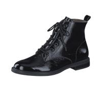 Paul Green Damen Schnürstiefelette, Frauen Schnürstiefeletten,halbstiefel,Kurzstiefel,uebergangsschuhe,uebergangsstiefel,Schwarz (Black),37.5 EU / 4.5 UK