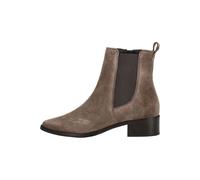 Stiefelette PAUL GREEN "Paul Green Stiefelette Veloursleder", Damen, Gr. 39, braun, Veloursleder, Schuhe Stiefelette (11732002-39) braun