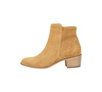 Stiefelette PAUL GREEN "Paul Green Stiefelette Veloursleder", Damen, Gr. 37,5, camel, Veloursleder, Schuhe Stiefelette (85211932-37,5) camel