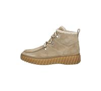 Paul Green Stiefelette Veloursleder Grau/Braun Warmfutter - 40,5