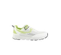Sneaker TENHAAG "Tenhaag Sneaker Mesh", Herren, Gr. 42, weiß (weiß, grün), Textil, Schuhe Sneaker (88390327-42) weiß, grün