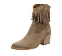 Paul Green Westernstiefelette mit Applikation für Damen, beige, Größe 39 EU / 6 UK